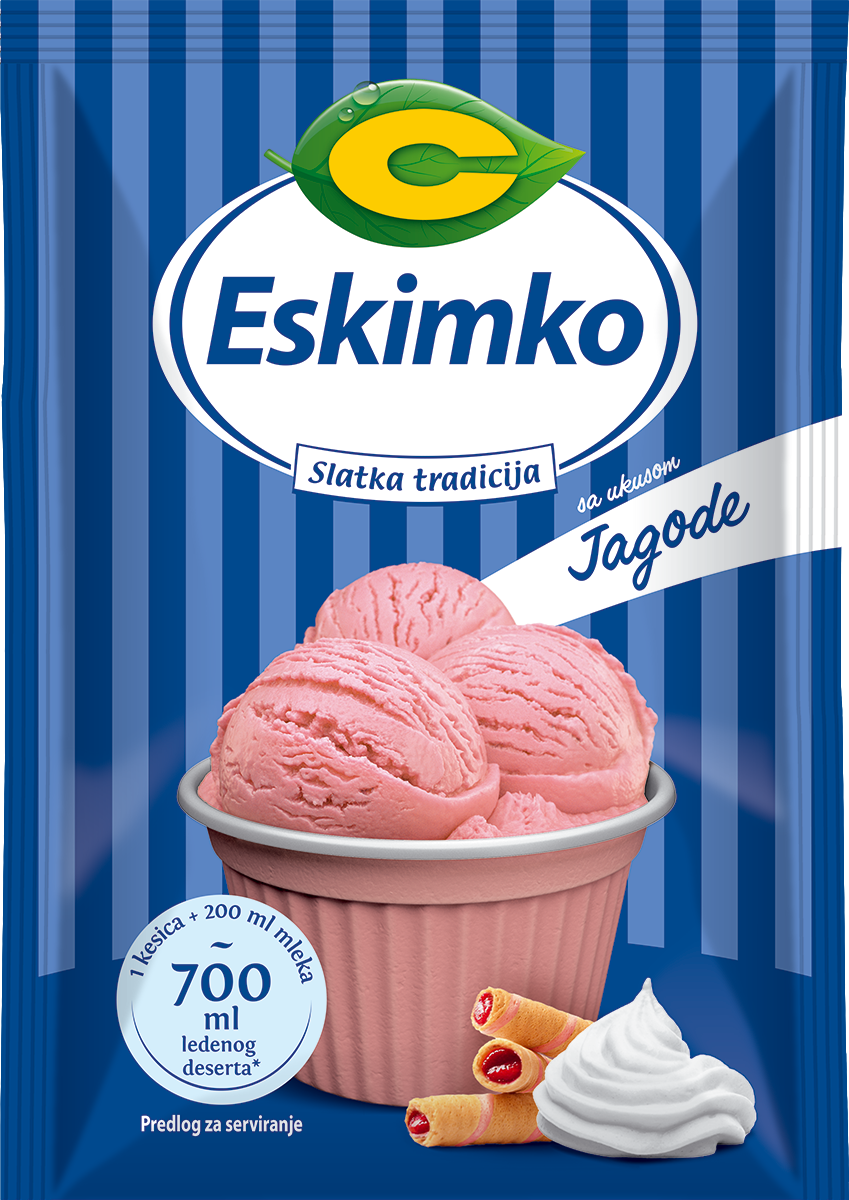 ESKIMKO JAGODA 75G CENTROPROIZVOD-slika