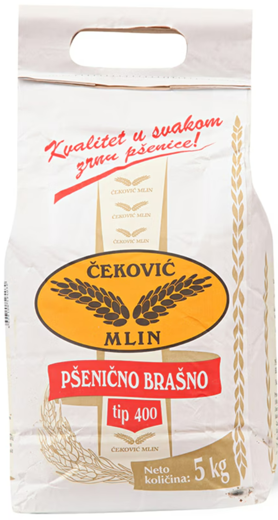 Psenicno brasno T-400 5kg-slika