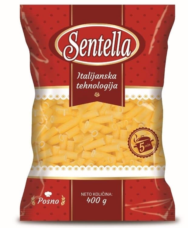 TESTENINA MAKARONA REB 350G SENTELL-slika