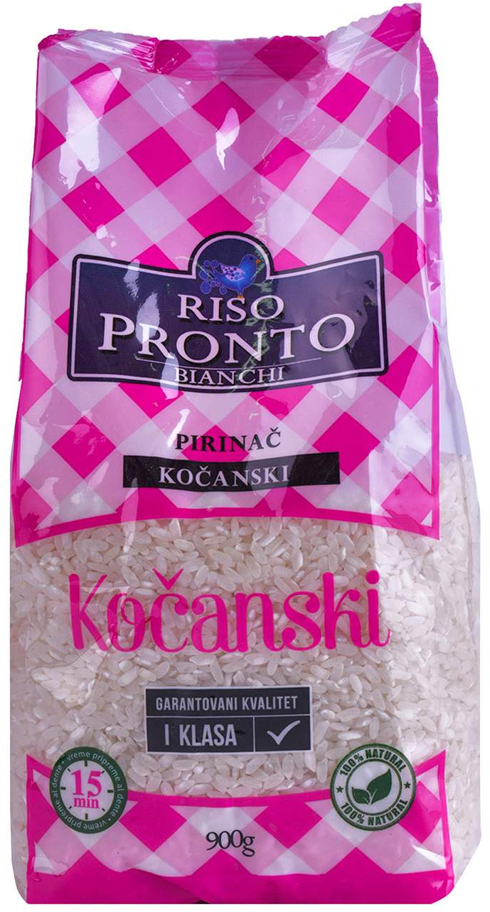 Pirinac Kocanski Riso Pronto 900g-slika