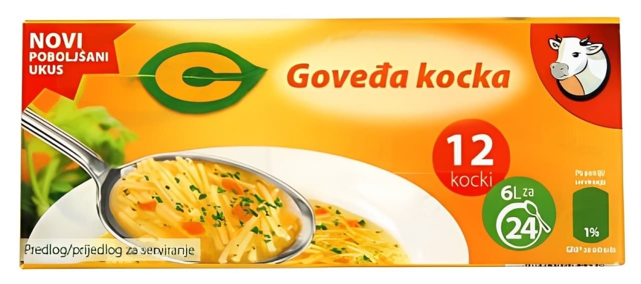 KOCKA GOVEĐA C 120G CENTROPROIZVOD-slika