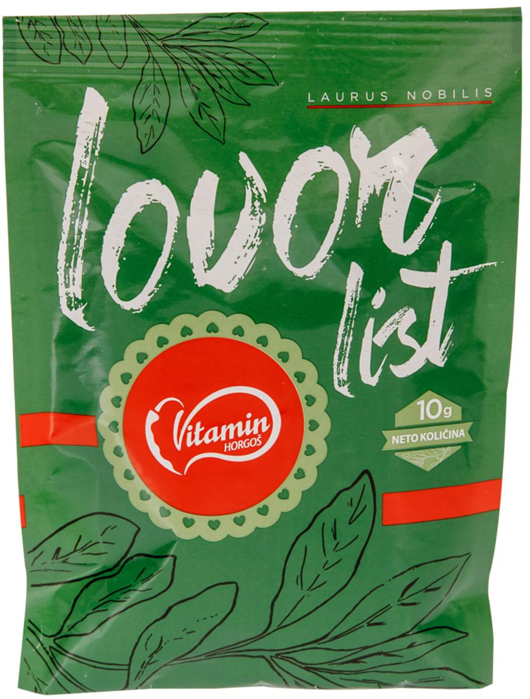 LOVOROV LIST 10G VITAMIN-slika