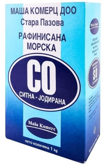 So morska raf.sitna Masa komerc 1kg-slika
