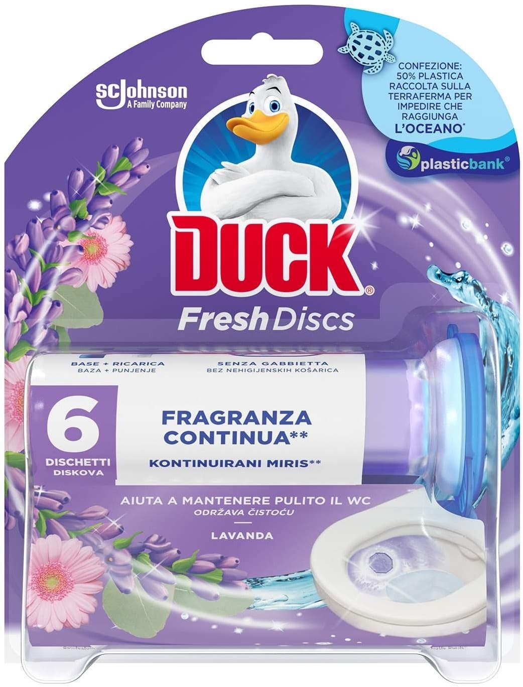 OSVEZIVACI DUCK FRESH DISC LAVANDA 36ML-slika