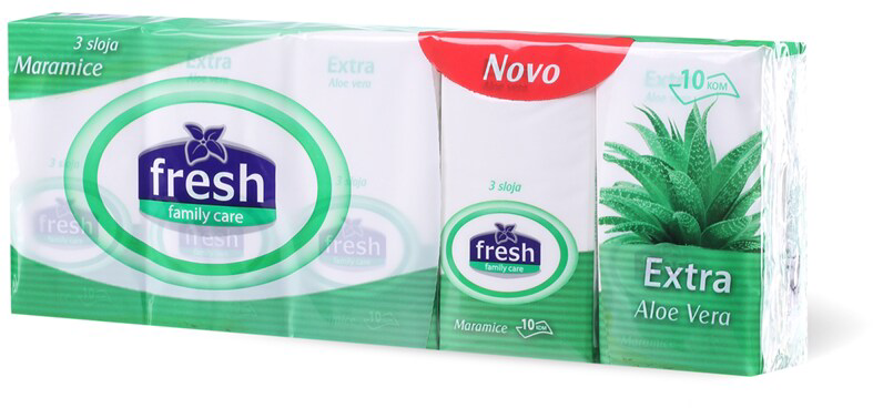 Maramice papirne Extra Aloe Vera Fresh 1-slika
