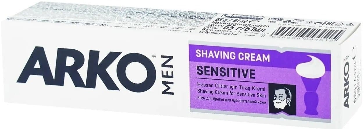 ARKO MEN KREMA ZA BRIJANJE SENSITIVE 65G LM-slika