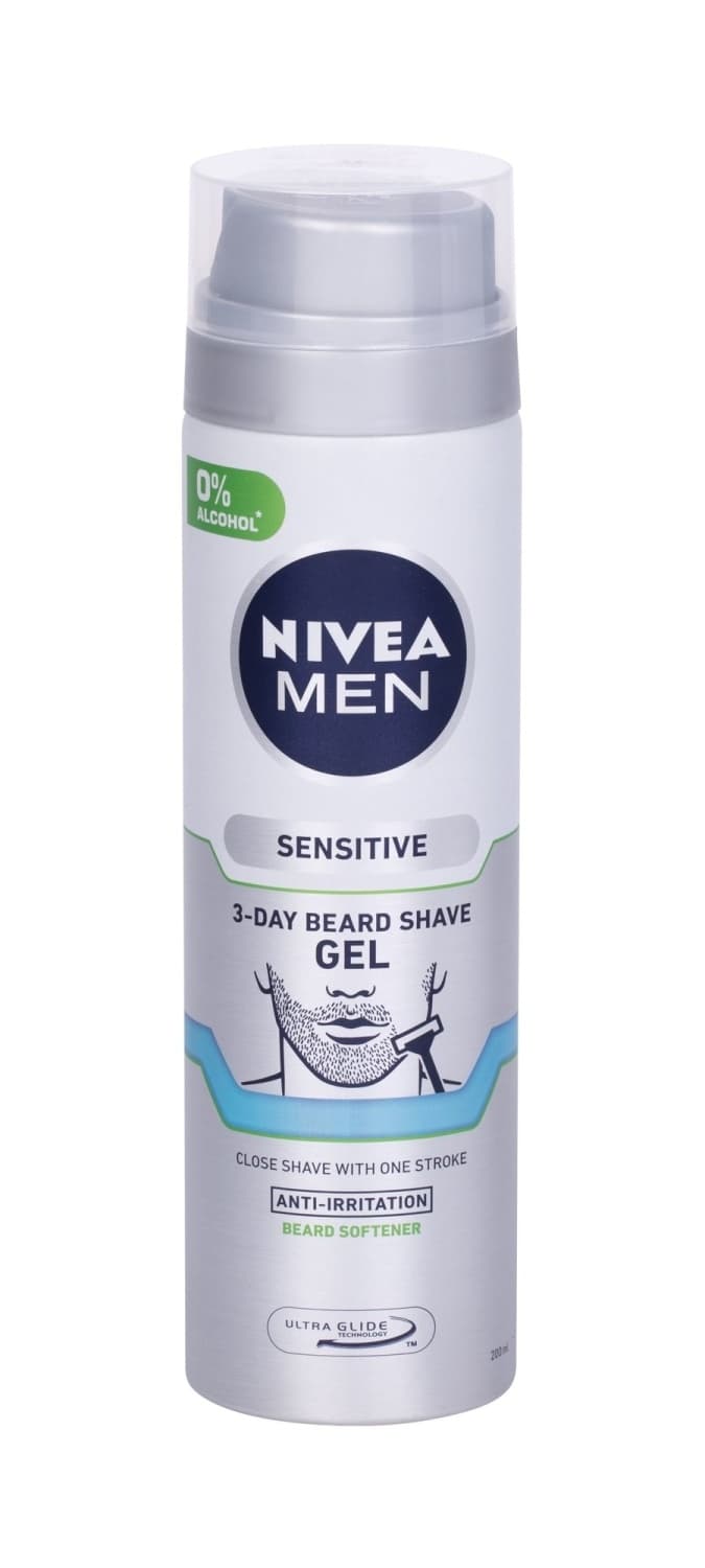 Gel za brijanje Nivea 3day beard 200ml-slika