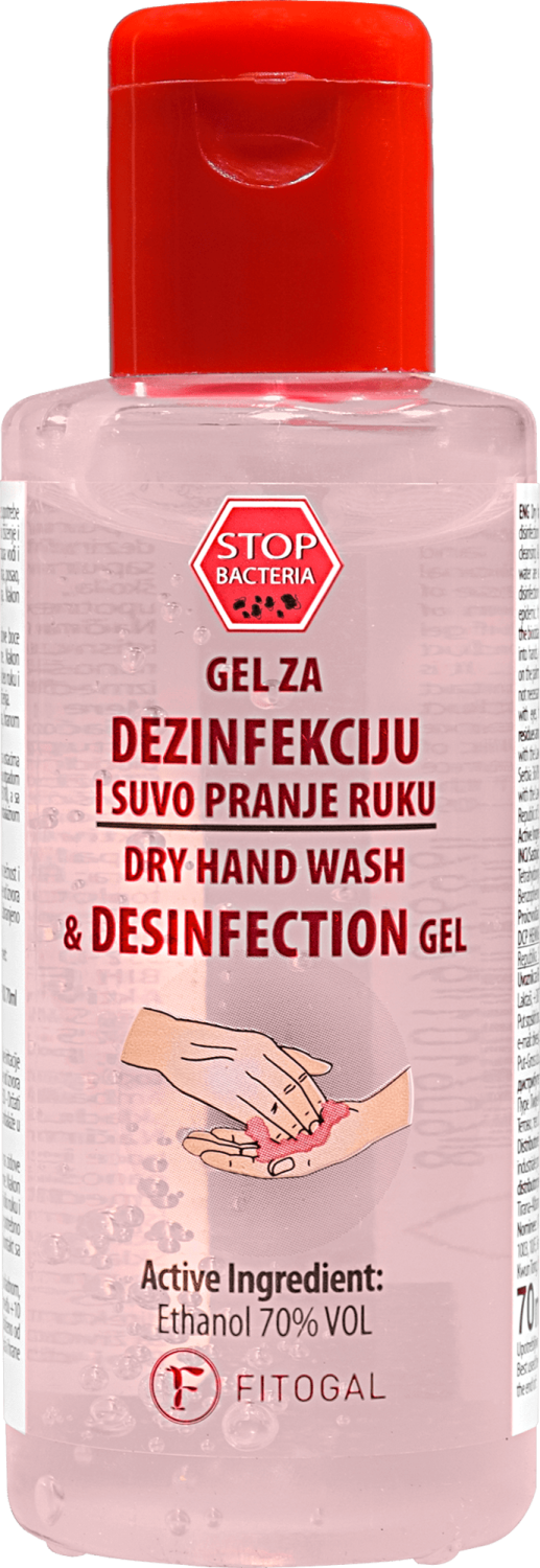Gel za dezinfekciju Fitogal 70ml-slika