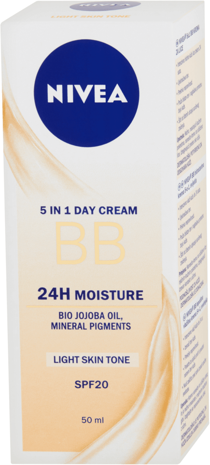 KREMA HIDR BB 5U1 SVETLA 50ML NIVEA-slika