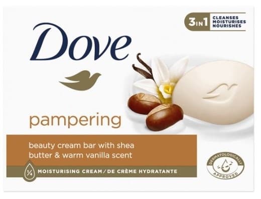 SAPUN BAR SHEA BUTTER 90G DOVE-slika