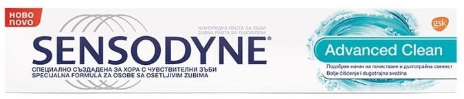 Pasta za zube SENSODYNE 75ml Advanced clean-slika