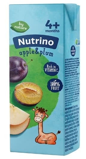 Sok za decu jabuka i sljiva Nutrino 200g-slika