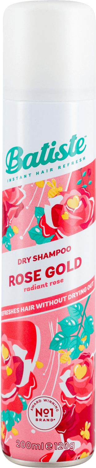 SPREJ ZA SUVO PRANJE KOSE ROSE GOLD 200ML BATISTE-slika