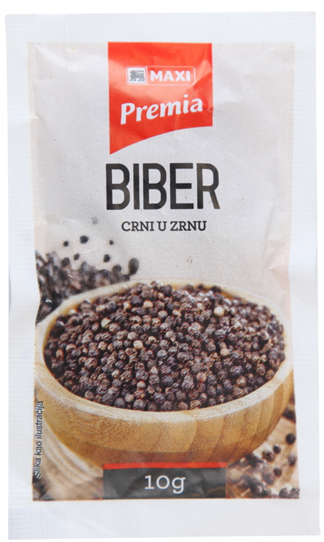 Biber crni u zrnu Maxi 10g-slika