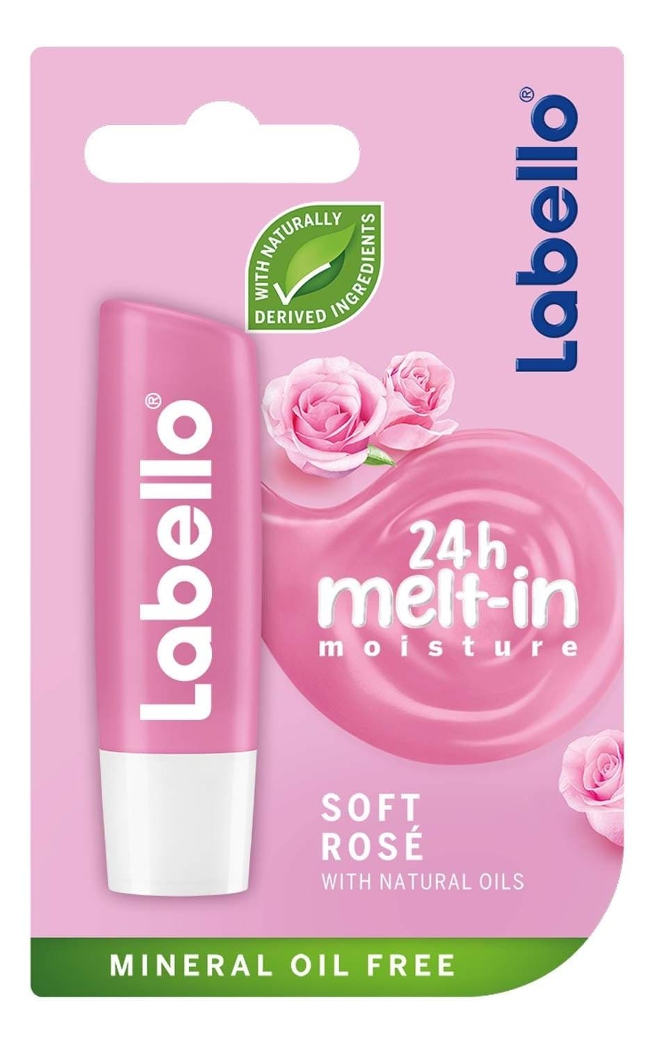 NIVEA LABELLO ROSE 4,8G-slika