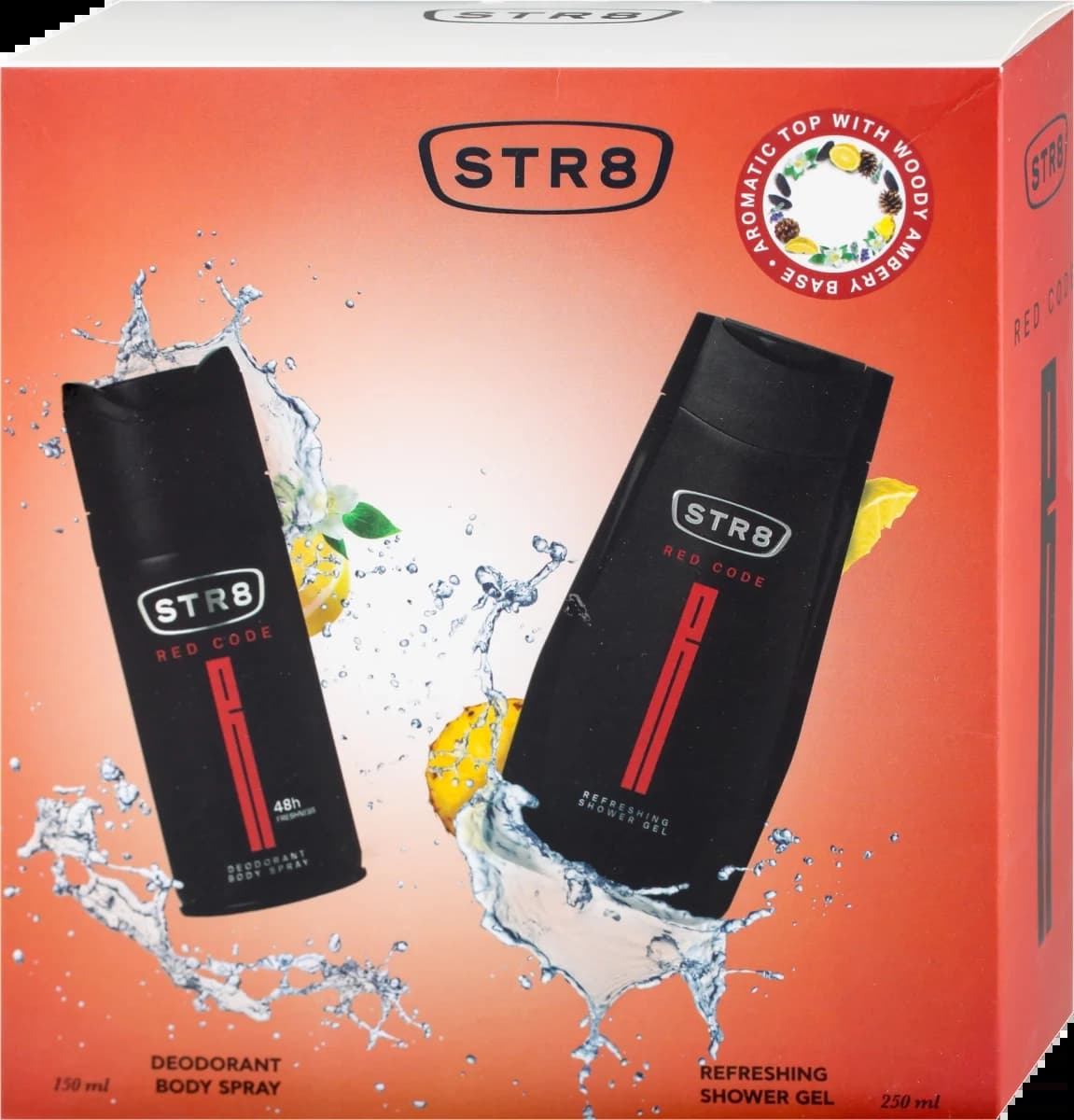 STR8 RED (DEO+SH GEL)-slika