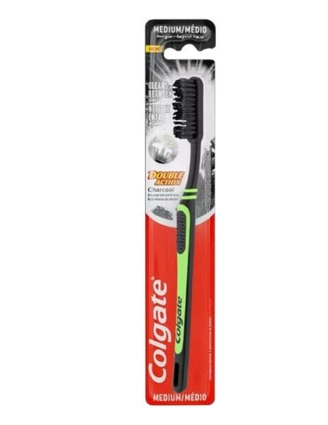 ČETKICA ZA ZUBE COLGATE DOUBLE ACTION CHARCOAL MEDIUM 004845-slika