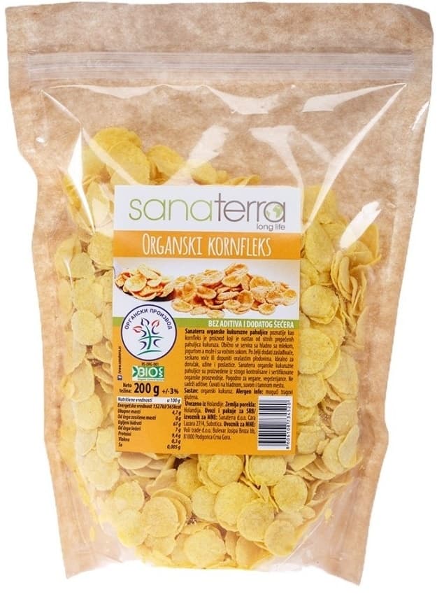 OVSENE PAHULJICE ORG 250G SANATERRA-slika