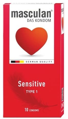 Prezervativ MASCULAN tip1 sensitive 10kom-slika