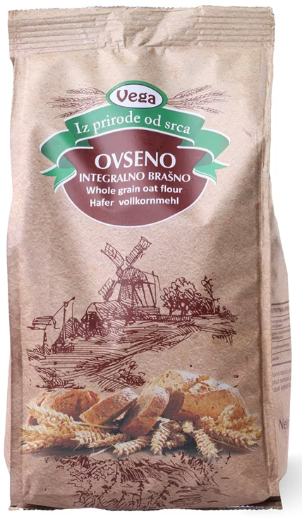 Brasno ovseno integralno Vega 500g-slika