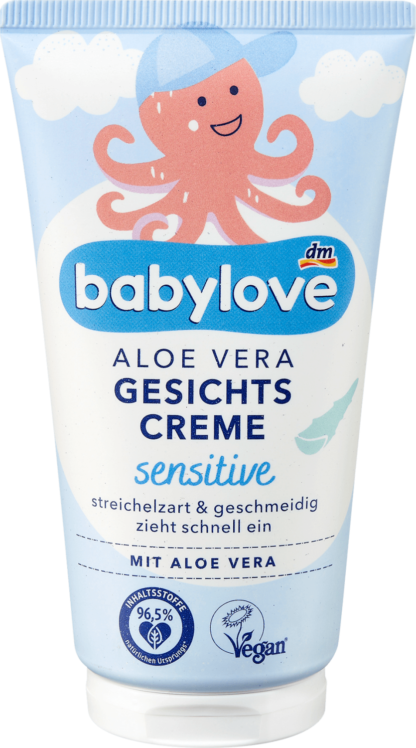 Krema za lice BABYLOVE Sensitive aloe vera 75ml-slika