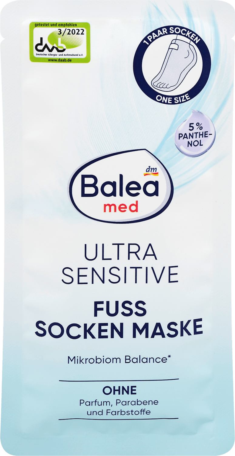 BALEA MED Ultra sensitive maska za stopala čarape 2kom-slika