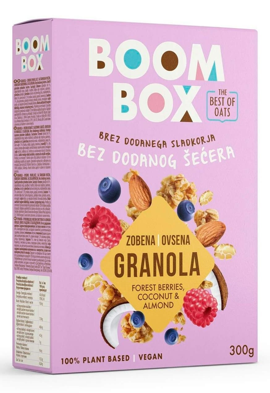 Ovs.granola sum.voc.kok.bad.Boom Box300g-slika