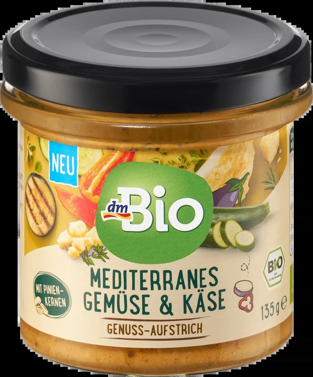 Namaz DM BIO mediteransko povrće i sir 135g-slika