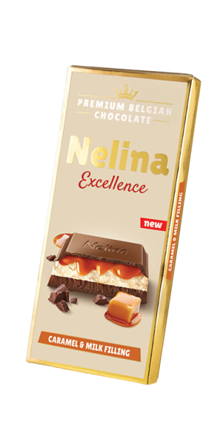 Cokolada mlecna karamela Nelina 85g-slika