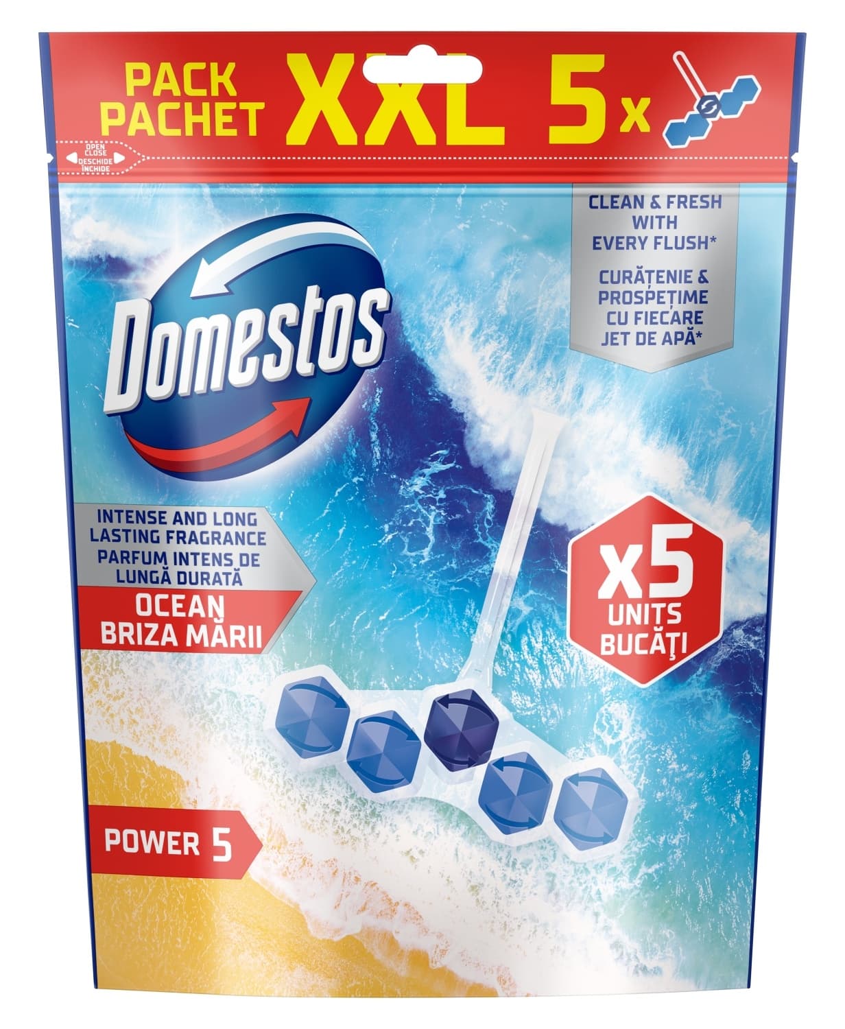 OSV WC RB POW5 OCEAN 5X50G DOMESTOS-slika