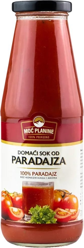 Sok od paradajza ljuti Moc planine 720ml-slika