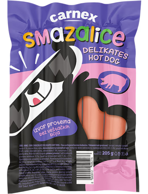 VIRŠLA SMAZALICA DELIKATES 205G CARNEX 50527-slika