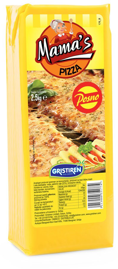MAMA S PIZZA 2,5KG-slika