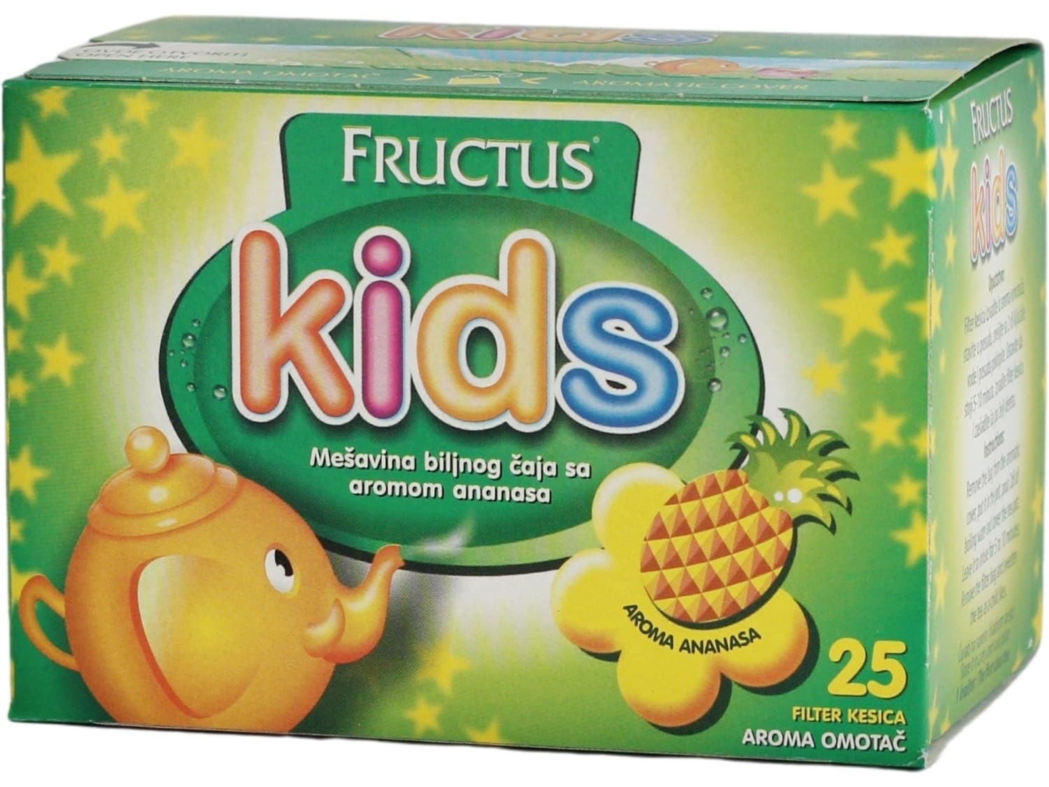 ČAJ FRUCTUS PREMINUM KIDS BILJNI ČAJ SA ANANASOM-slika