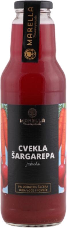SOK CVEKLA ŠARGAREPA 0.75L MARELLA-slika