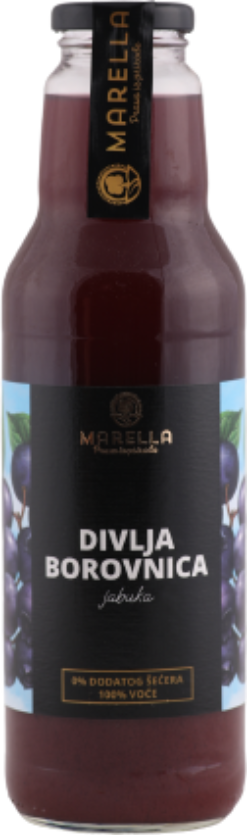 SOK DIVLJA BOROVNICA 0.75L MARELLA-slika
