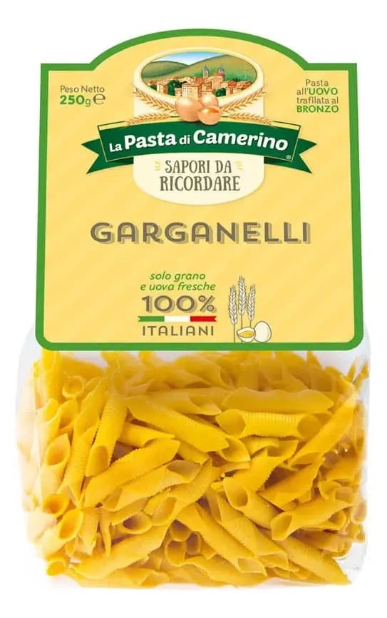 Testenina Garganelli Camerino 250g-slika