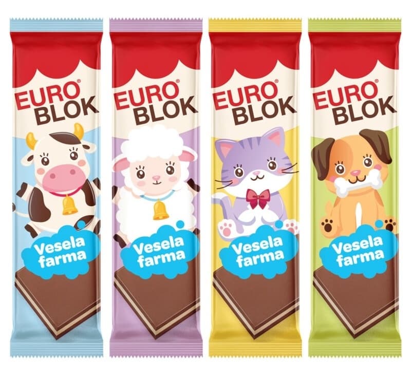 BAR EUROCR BLOK VESELA FARMA 40G SL-slika