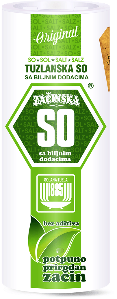 SO SA BILJNIM ZAČINIMA 200G TUZLA-slika