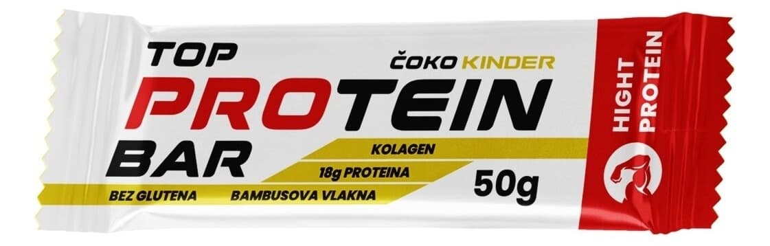 ČOKOLADICA PROTEIN 50G ČOKO KINDER TOP FOOD-slika