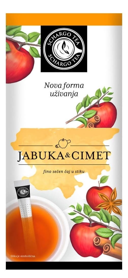 ČAJ STICK JABUKA&CIMET 16/1 SCHARGO-slika
