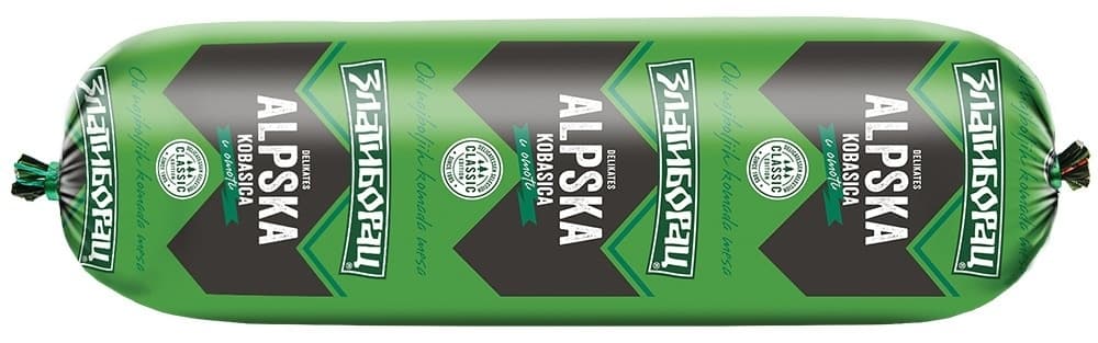Kobasica ZLATIBORAC alpska 1kg-slika