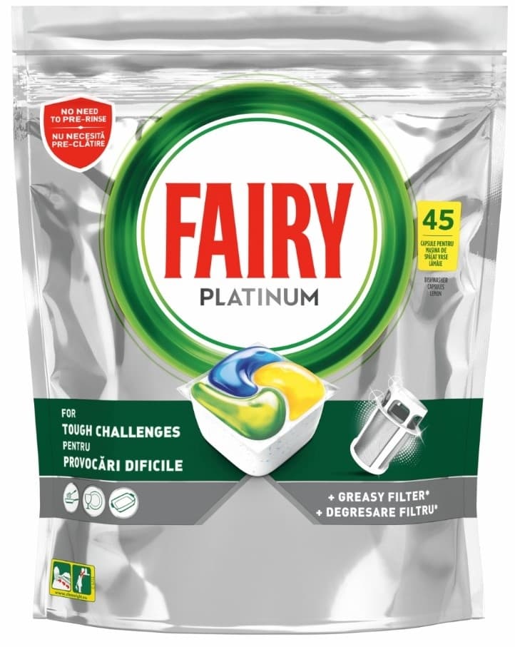 Tablete FAIRY Platinum 45kom-slika