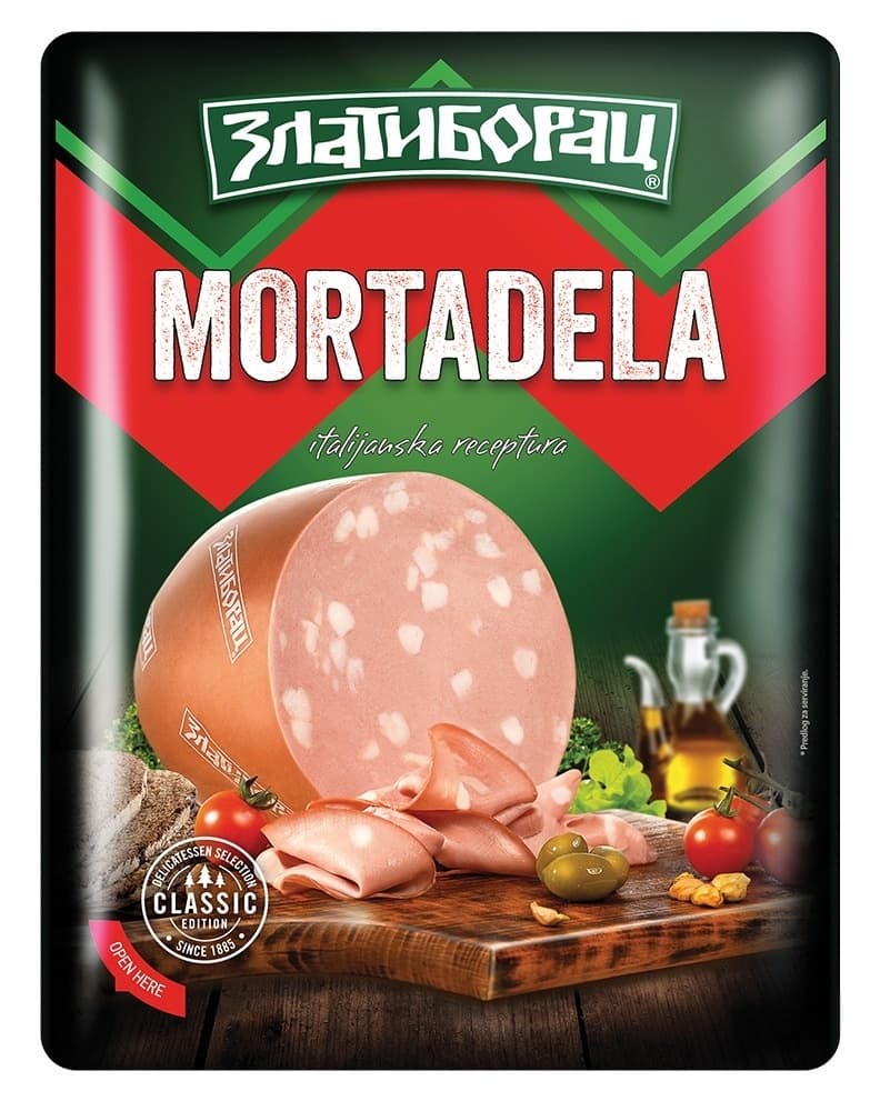 Mortadela ZLATIBORAC 125g-slika