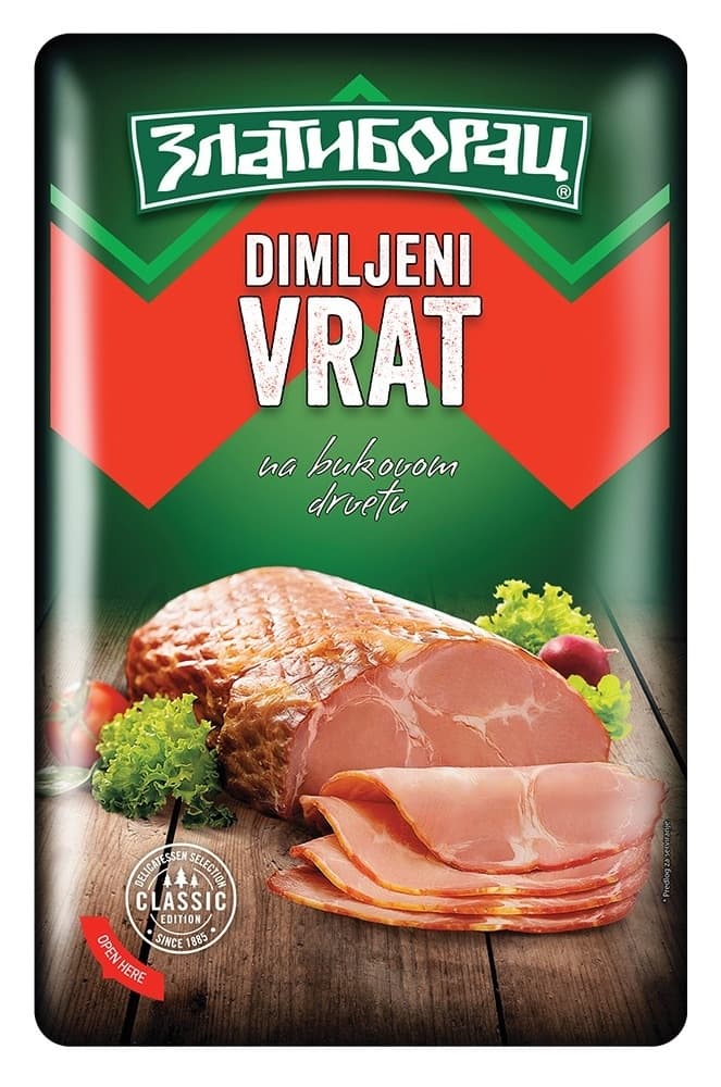 Dimljeni vrat ZLATIBORAC 125g-slika