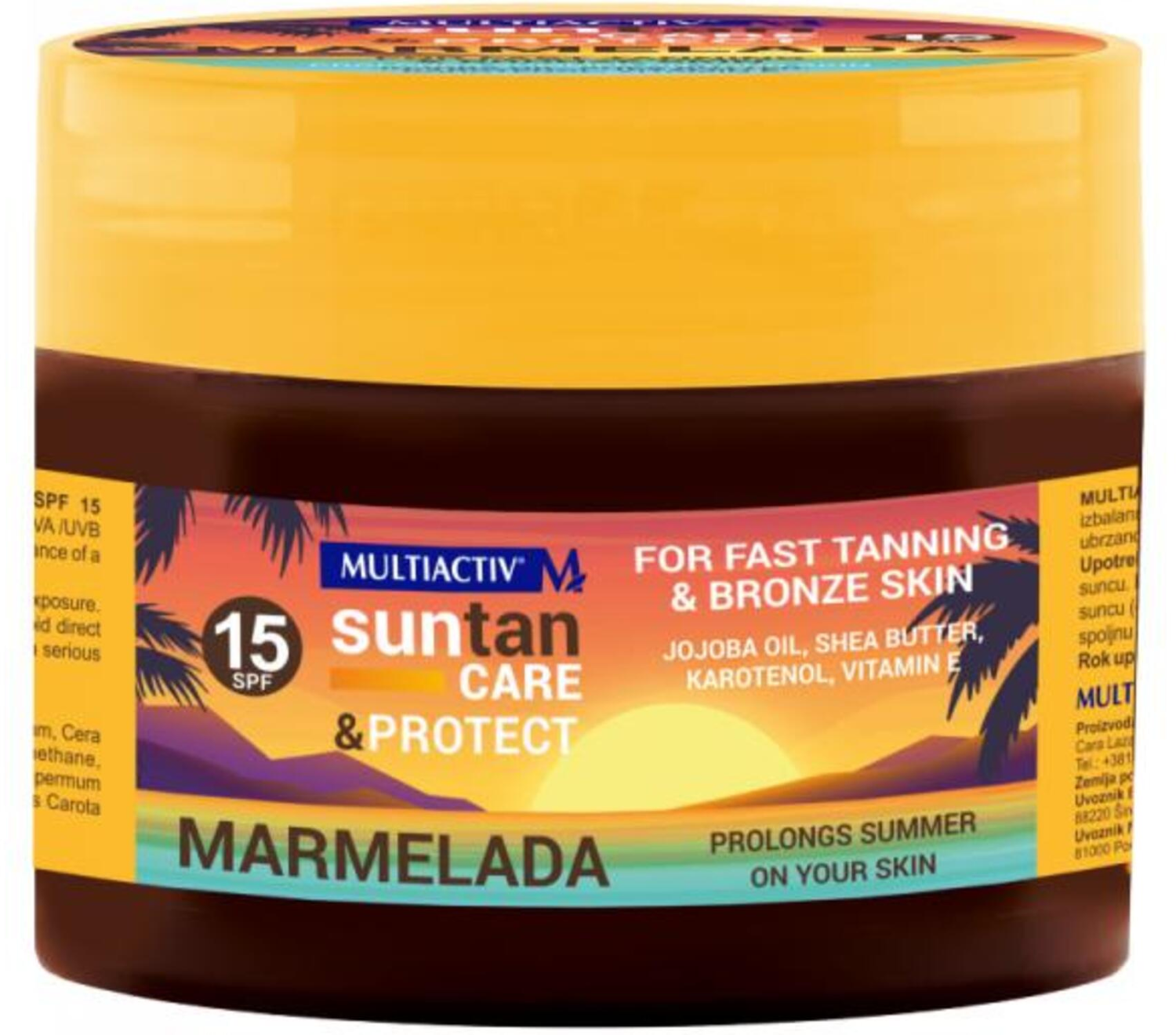 MARMELADA SA UV ZAŠTITOM 200ML SPF 15 MULTIACTIV-slika