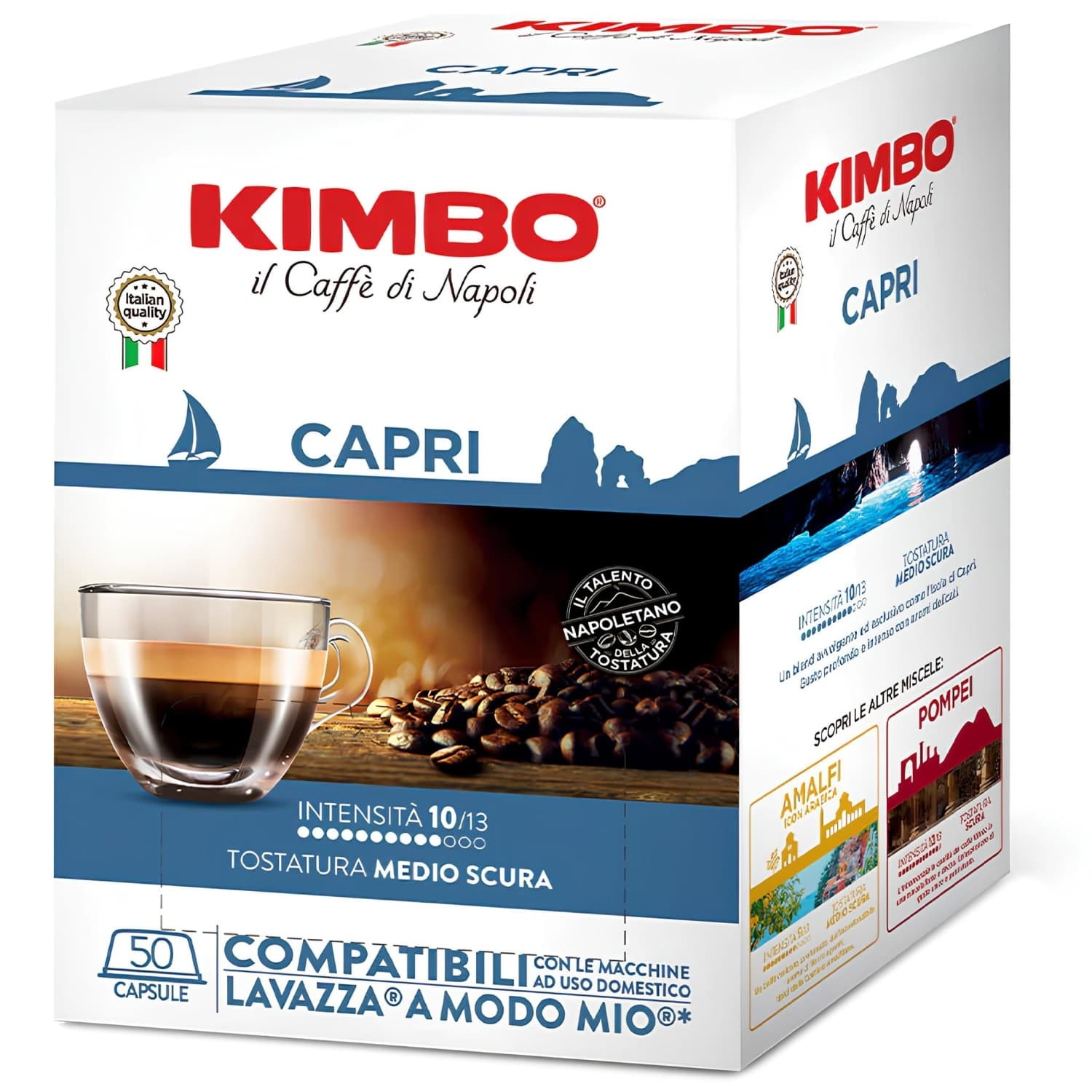 Kapsule KIMBO Capri A Modo Mio 50kom-slika