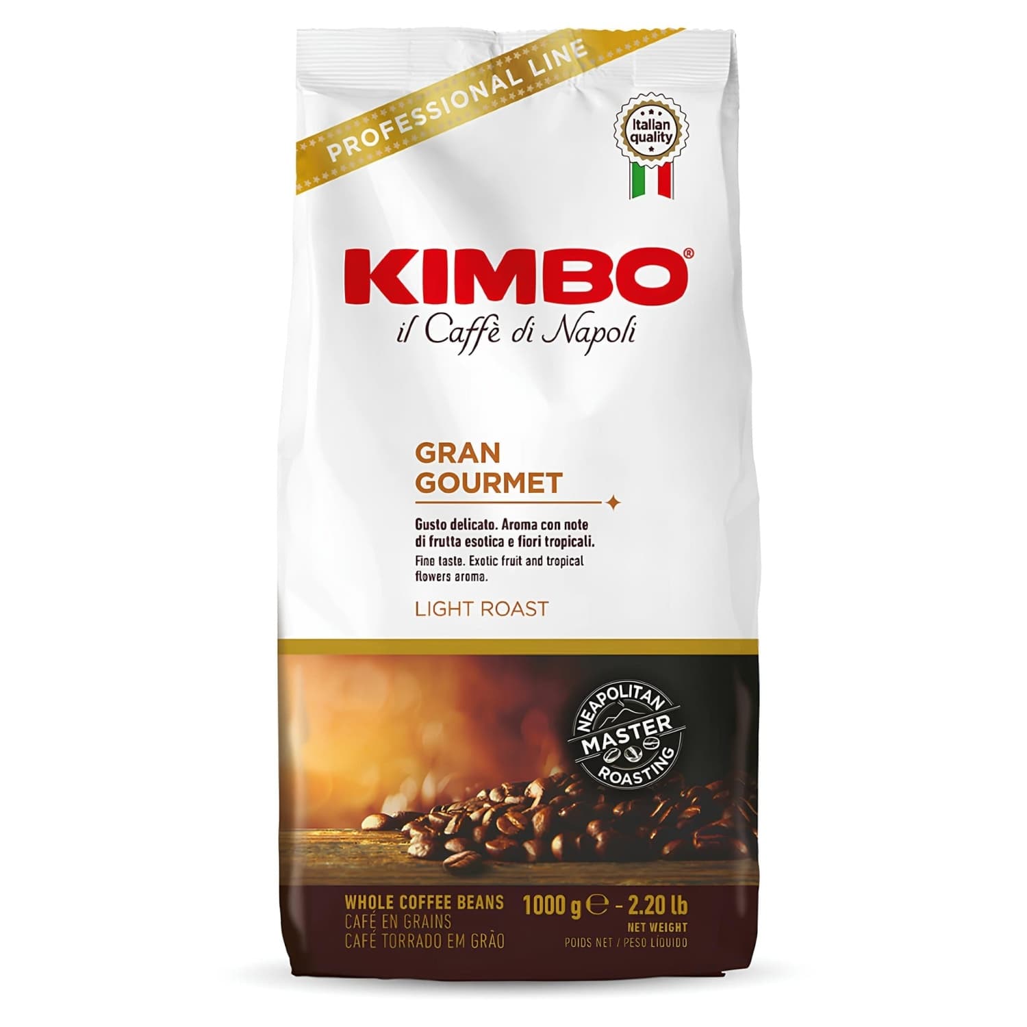 Espresso kafa KIMBO Gran Gourmet u zrnu 1kg-slika