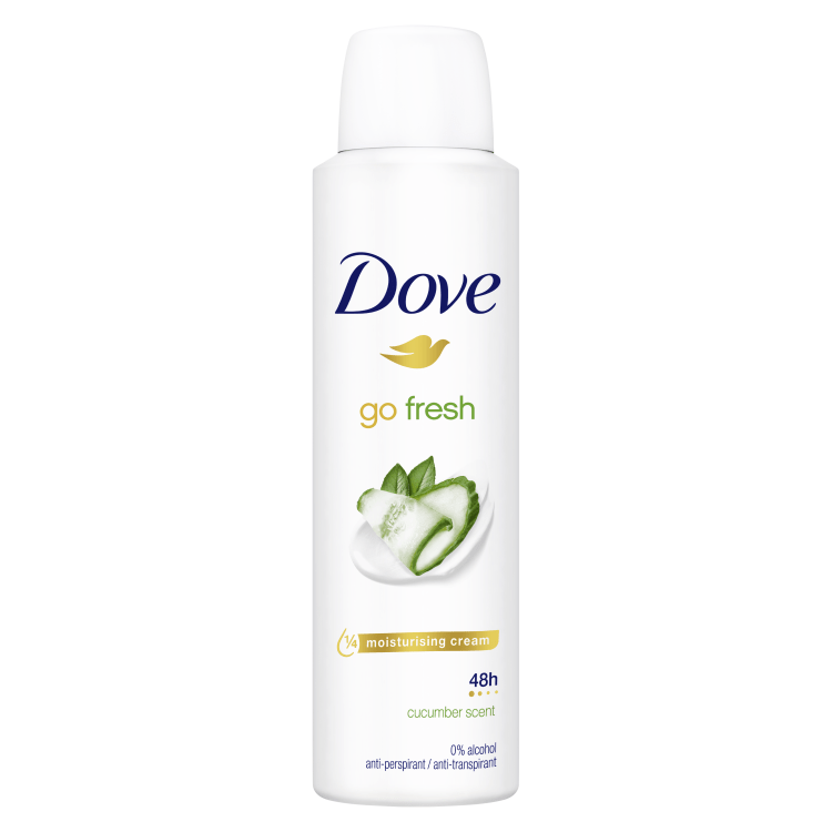 DEZODORANS DOVE 150ML GO FRESH CUCUMBER-slika