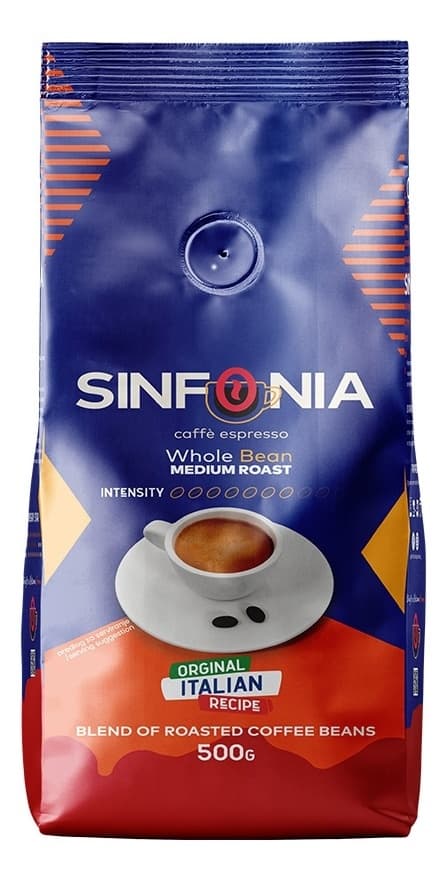Kafa espresso u zrnu 500gr Sinfonia moravka-slika